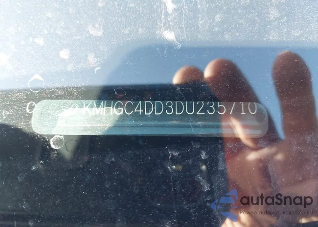 KMHGC4DD3DU235710: 43679293