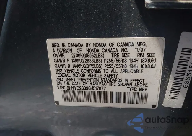 2HNYD28398H517977: 43679376