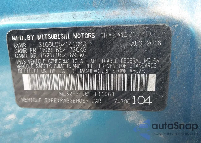 ML32F3FJ6HHF11868: 43680153