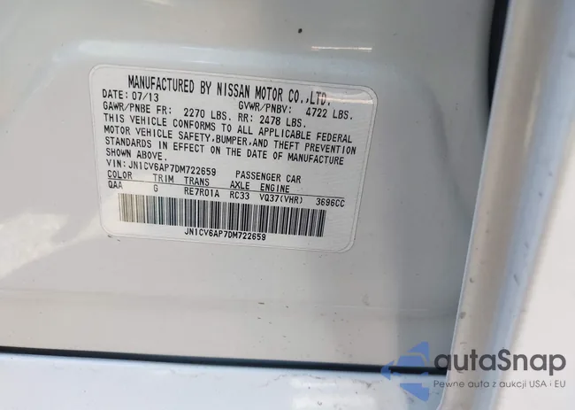 JN1CV6AP7DM722659: 43680329