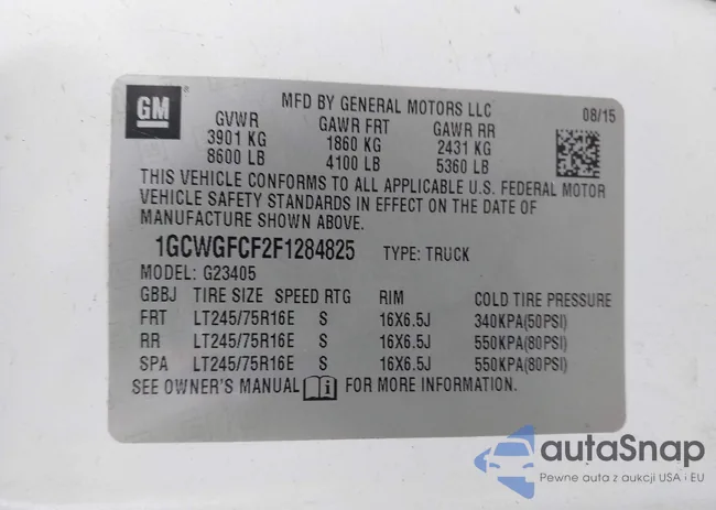 1GCWGFCF2F1284825: 43680538