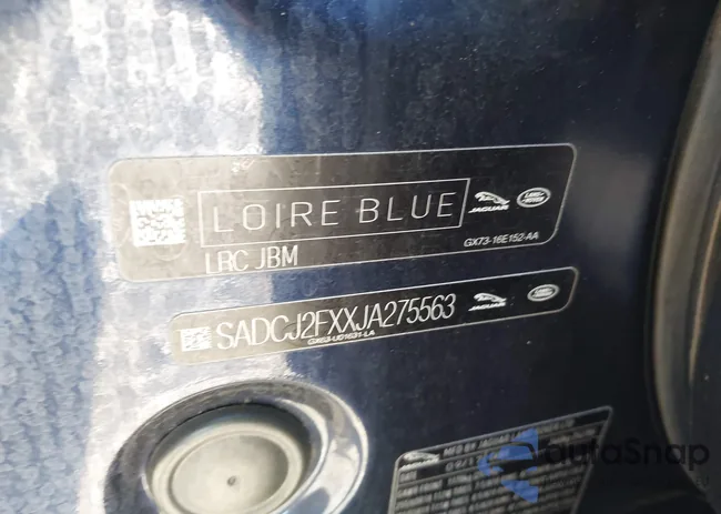 SADCJ2FXXJA275563: 43680638