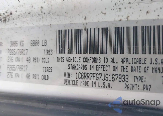 1C6RR7FG7JS167933: 43679749