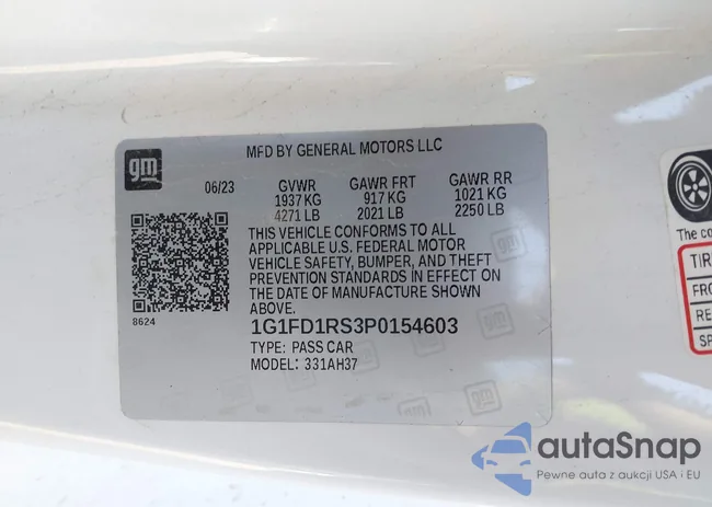 1G1FD1RS3P0154603: 43681518