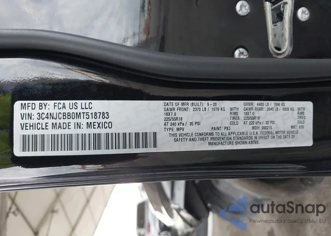 3C4NJCBB0MT518783: 43682438