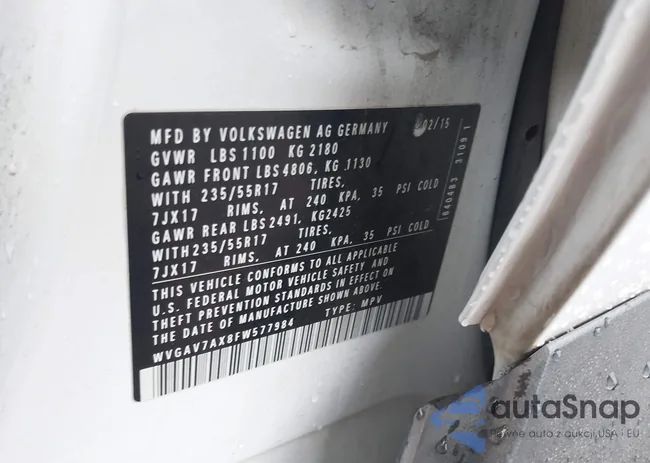 WVGAV7AX8FW577984: 43681763