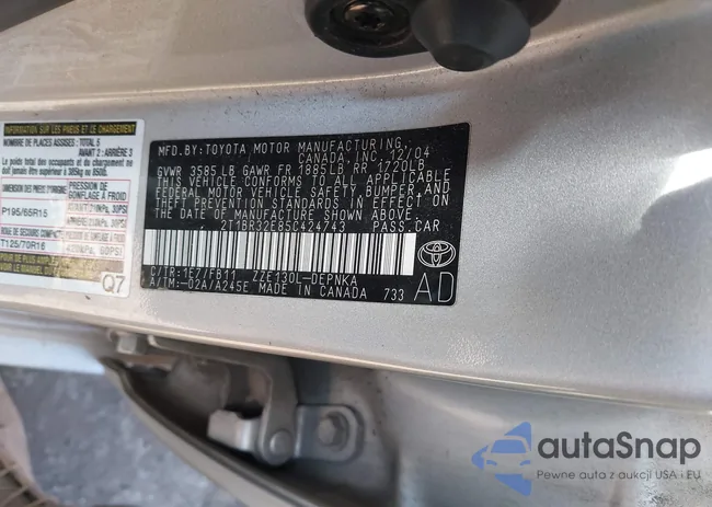 2T1BR32E85C424743: 43683248