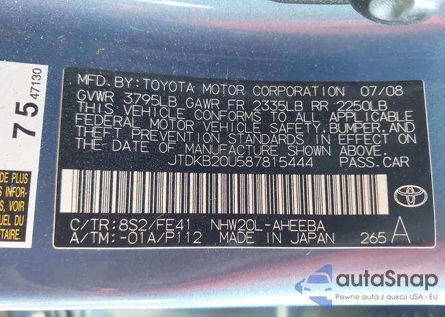 JTDKB20U587815444: 43683317