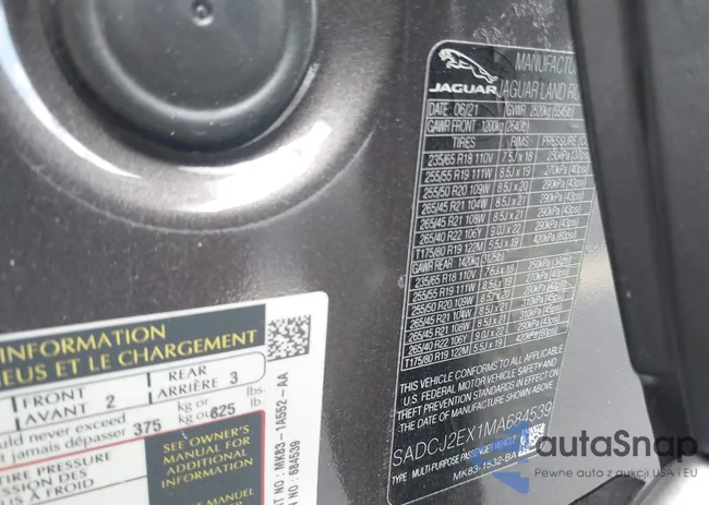 SADCJ2EX1MA684539: 43684361