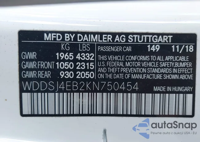 WDDSJ4EB2KN750454: 43685201