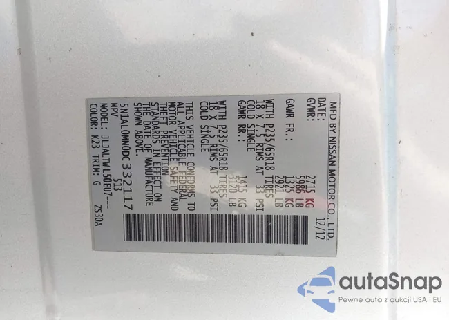 5N1AL0MN0DC332117: 43685229