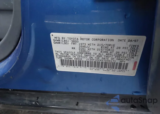 JT3HP10V4V7056171: 43685416