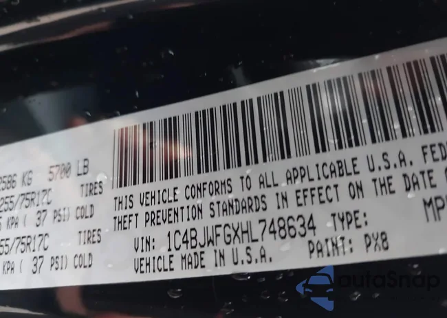 1C4BJWFGXHL748634: 43685449