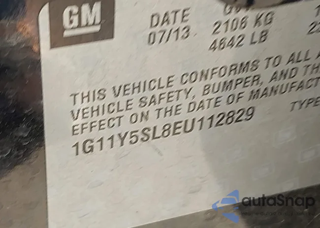 1G11Y5SL8EU112829: 43685539