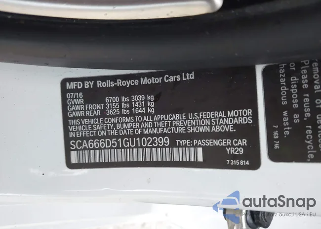 SCA666D51GU102399: 43685657