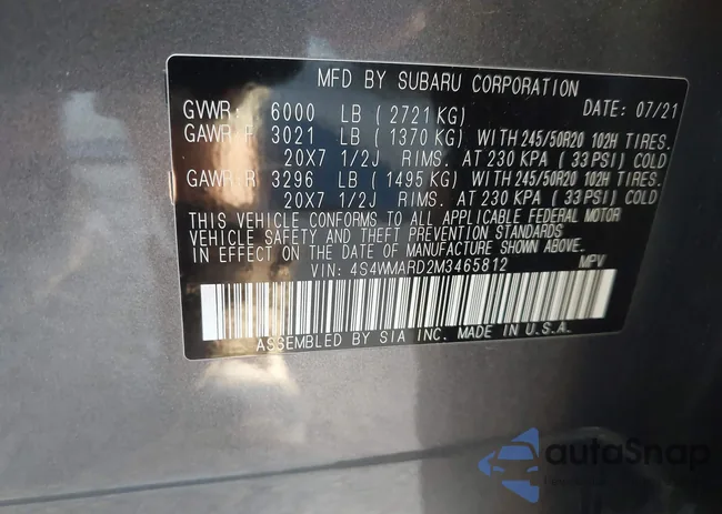 4S4WMARD2M3465812: 43685028