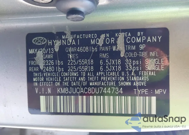 KM8JUCAC8DU744734: 43685041