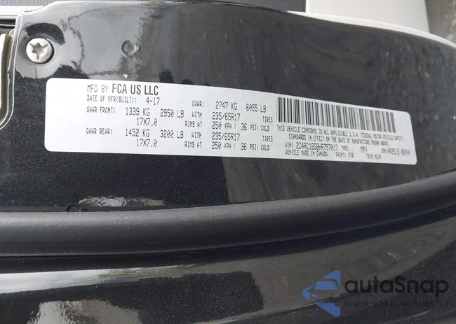 2C4RC1BG8HR757017: 43686311