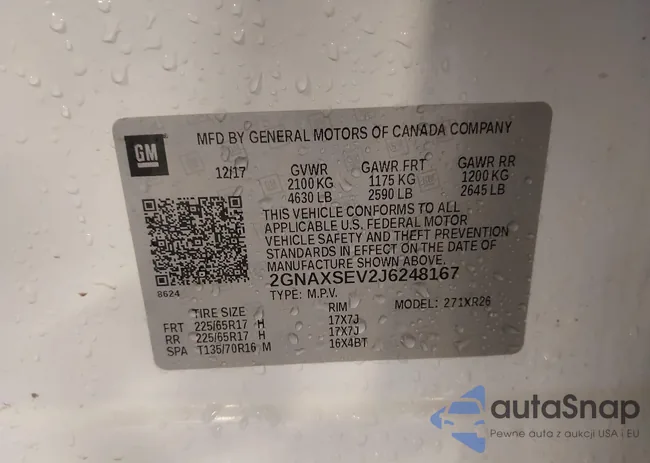 2GNAXSEV2J6248167: 43686438