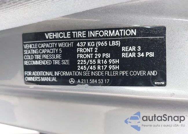 WDBUF83J94X123620: 43686607