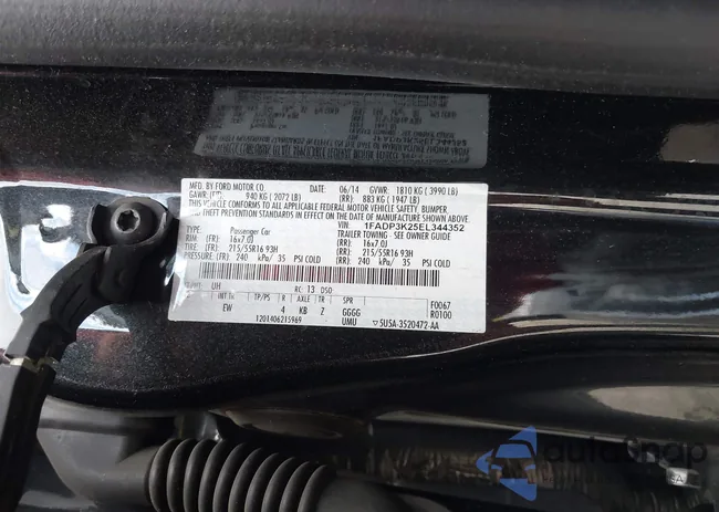 1FADP3K25EL344352: 43686672