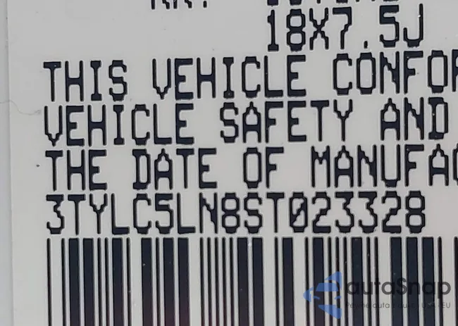 3TYLC5LN8ST023328: 43686052