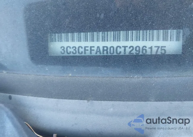 3C3CFFAR0CT296175: 43687373