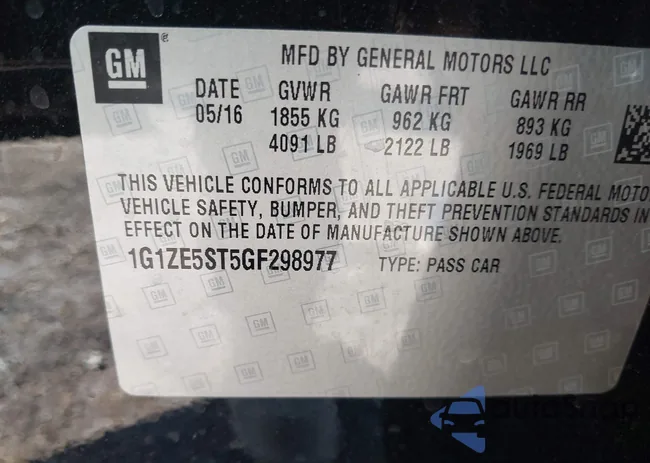 1G1ZE5ST5GF298977: 43687375