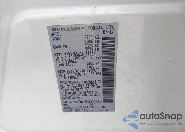 5N1DR2MN7HC902482: 43687502