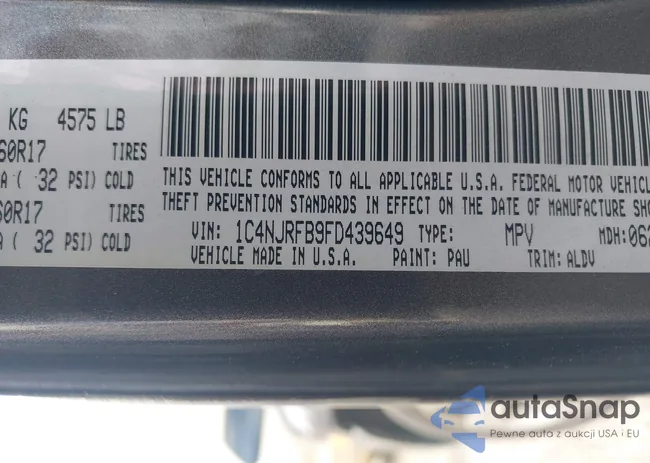 1C4NJRFB9FD439649: 43687572