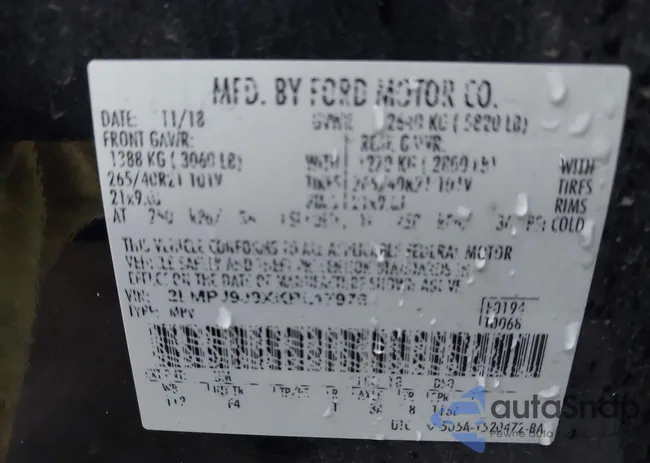 2LMPJ9J9XKBL17976: 43686767