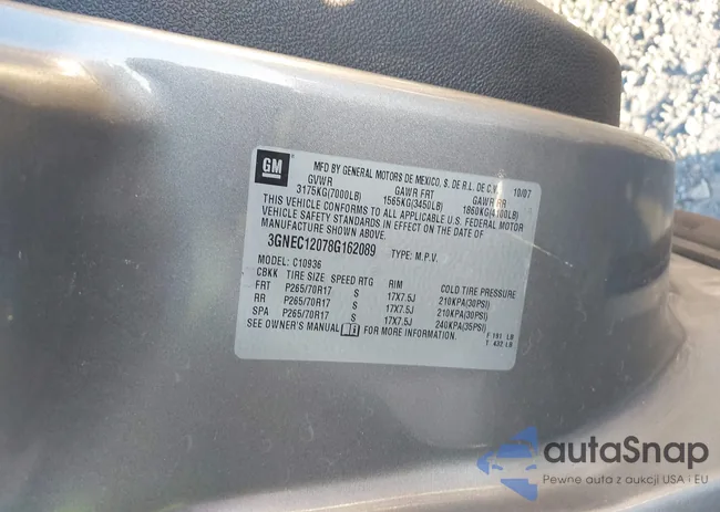 3GNEC12078G162089: 43686977