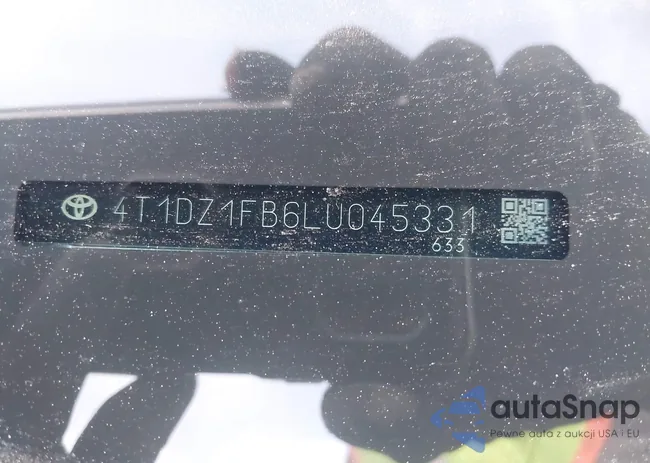 4T1DZ1FB6LU045331: 43688659