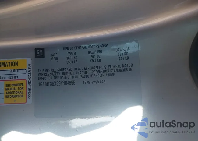 1G8MT35X39Y104555: 43687714