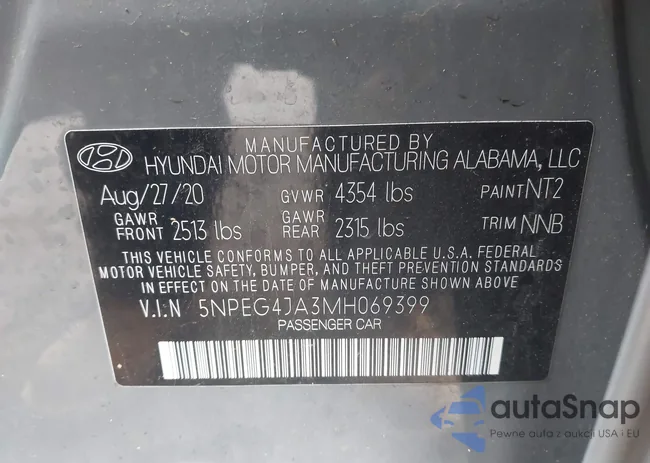 5NPEG4JA3MH069399: 43689113