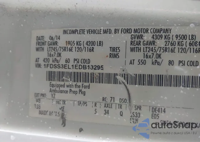 1FDSS3EL1EDB13295: 43690133