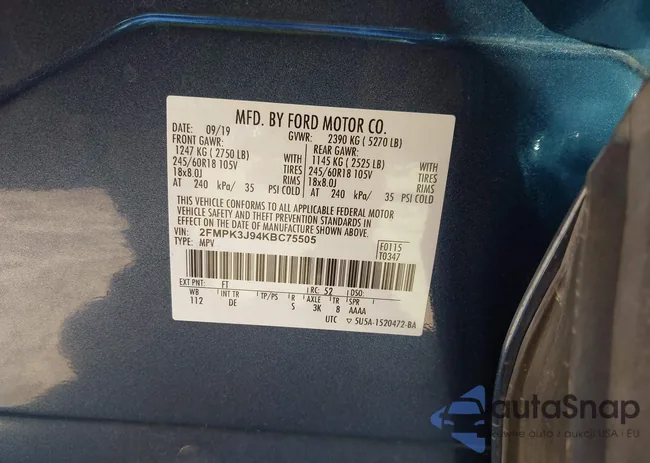 2FMPK3J94KBC75505: 43690204