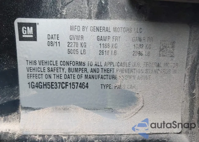 1G4GH5E37CF157464: 43690372