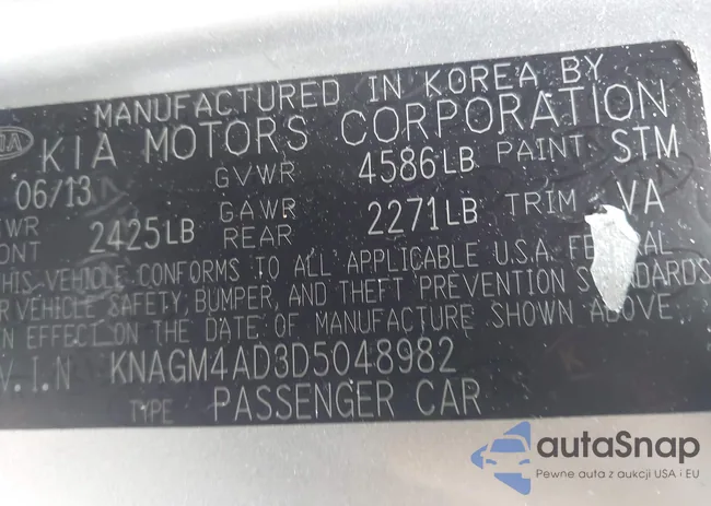 KNAGM4AD3D5048982: 43689724