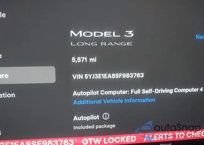 5YJ3E1EA8SF983763: 43690013