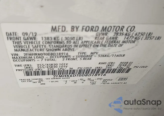 2FMHK6DT0DBD18916: 43691114