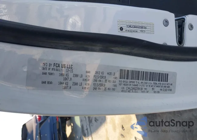 1C4NJCBA6GD590184: 43691237