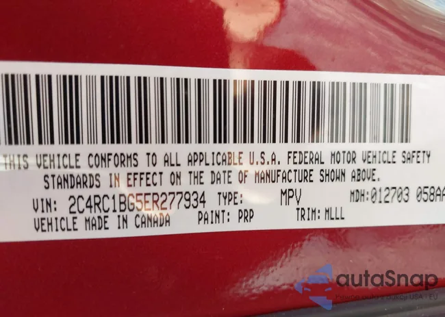 2C4RC1BG5ER277934: 43691404