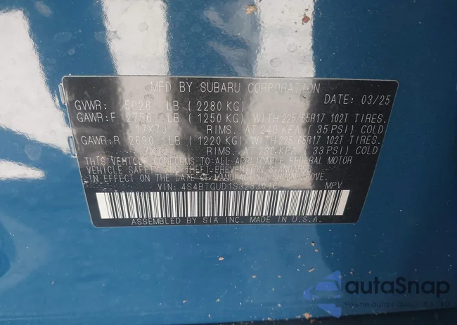 4S4BTGUD1S3233016: 43691554