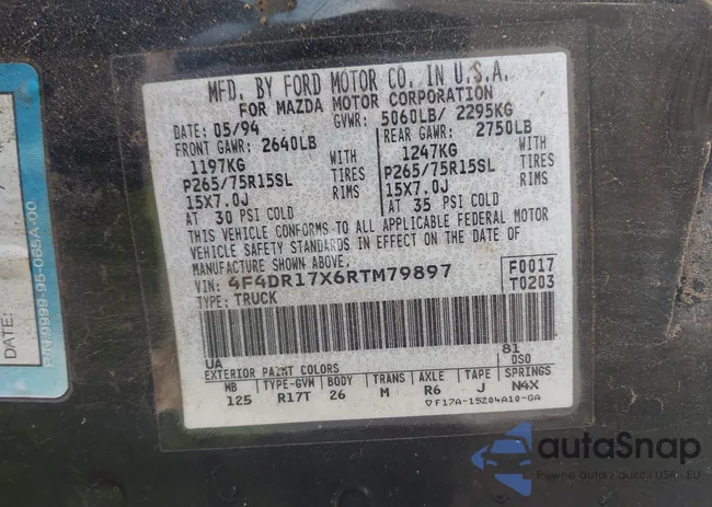 4F4DR17X6RTM79897: 43691650