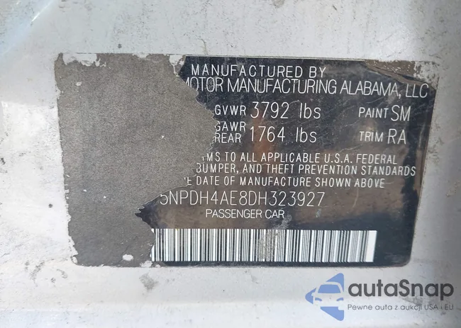 5NPDH4AE8DH323927: 43690767