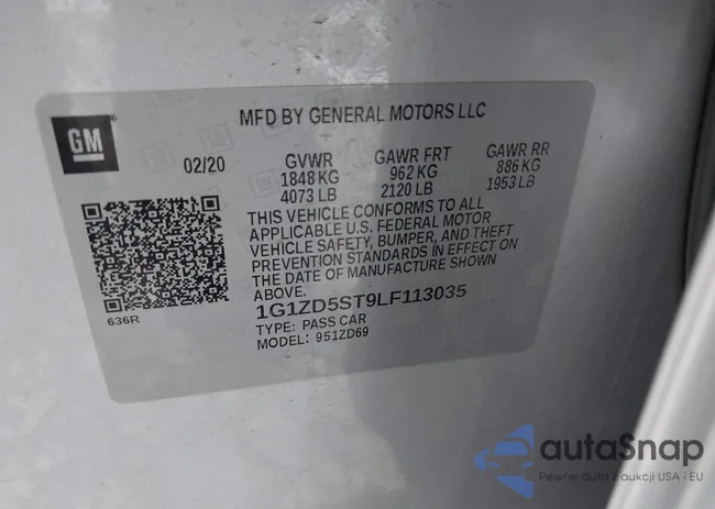 1G1ZD5ST9LF113035: 43690950