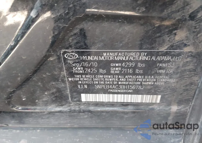 5NPEB4AC3BH156782: 43691048