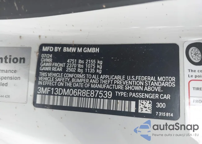 3MF13DM06R8E87539: 43692211