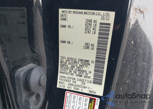 1N4AL2EP1DC160718: 43692267